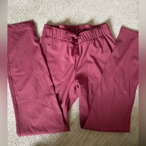 CRZ YOGA Women's Joggers in Deep Red